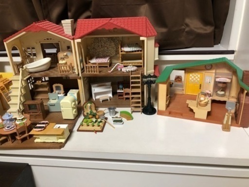 最終値下げ シルバニアまとめ売り お家 パン屋 学校 カフェなどなど 