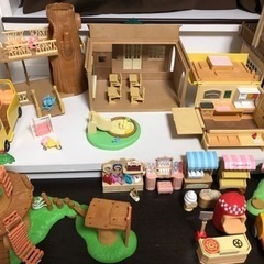 最終値下げ シルバニアまとめ売り お家 パン屋 学校 カフェなどなど 