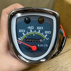 スーパーカブ　メーター　傷あり　80km/h