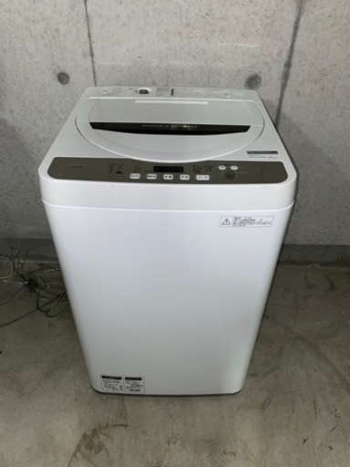 SHARP 全自動洗濯機　ES-GE4B-C