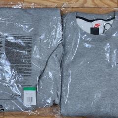 ナイキ ステューシー スウェットセットアップ グレー