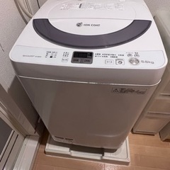 1/8〜1/14引取り希望:洗濯機(2013年製)