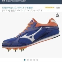 MIZUNOBRAVEWING3スパイク 26㌢