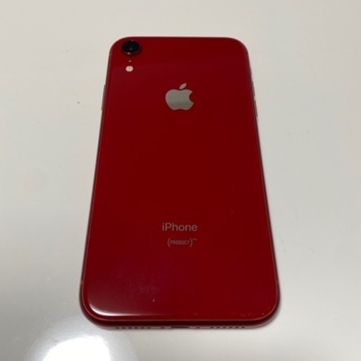 受渡先決定しました］iPhoneXR 128GB SIMフリー docomo product RED