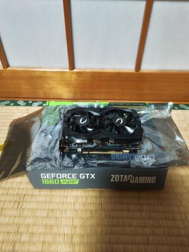 (決まりました)ZOTAC GeForce GTX 1660 Super、中古完動品