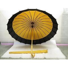■未使用・和風24本多間傘（たけんがさ）