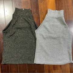 Zara Basic ホルターネックトップス　Mサイズ