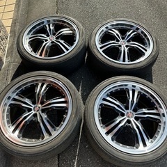 シュタイナー SHALLEN XF-55  タイヤセット 245/40R20 ヴェルファイア アルファード
