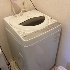 洗濯機　TOSHIBA AW-5G6