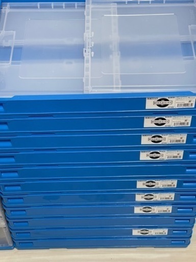 【20個】アスクル「現場のチカラ」 軽量折りたたみコンテナ フタ無 50L ブルー 1個 オリジナル 20個】アスクル「現場のチカラ」 軽量折りたたみコンテナ フタ無 50L