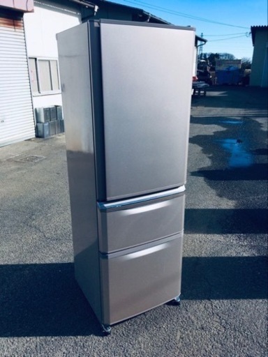 ET2023番⭐️370L⭐️三菱ノンフロン冷凍冷蔵庫⭐️