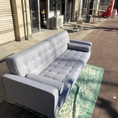 ニトリ　ソファーベッドグレー(HMB01 GY）美品