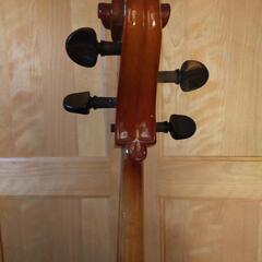 【再掲・手渡しのみ】チェロ 美品 フルボディ ソフトケース、弓付き