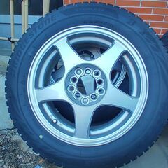 スタッドレス ブリヂストンVRX2  195/60R15 　マルチPCD100/114.3　５穴アルミ付き