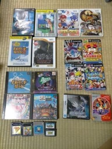【値下げしました  大量　まとめ売り】ゲームソフト　Ｗｉｉ　プレステ　ゲームボーイ