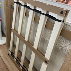 【展示品・未使用品】セミダブルベッドフレーム ロータイプ 木製 定価21,990円💳自社配送時🌟代引き可💳※現金、クレジット、スマホ決済対応※