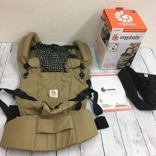 エルゴベビー ADAPTベビーキャリア 3ポジションADAPT 日本限定　① ティアドロップス