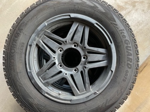ジムニーJB23に使用 スタッドレス&アルミホイール中古