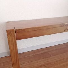 【値下げ】木製ベンチ