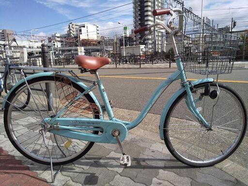 ♪ジモティー特価♪シマノ製ローラーブレーキ付き２６型ファミリーサイクル