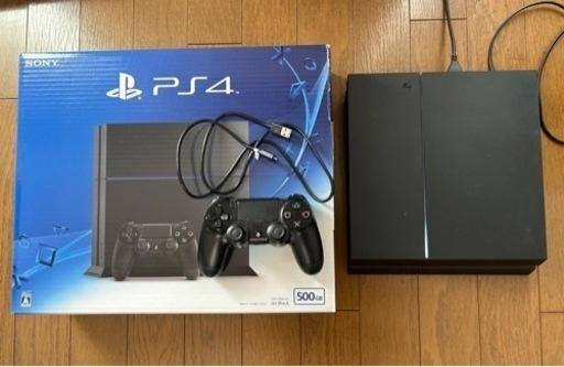 値下げしました プレステ4本体箱付きCUH-1200A 500GB