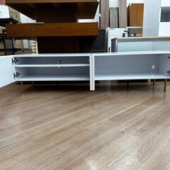 展示品・未使用品】テレビ台 大理石柄 ローボード ゴールド脚 定価 