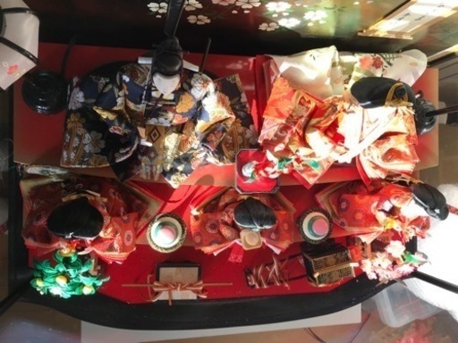 秀月 定価17万 雛人形 5人飾り ひな祭り