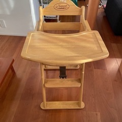 木製　子供椅子