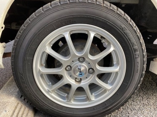 INTER MILANO(インターミラノ) のLSZ101タイプの【超軽量】アルミホイールです‼️4穴で＋38で100 ピッチボルト5.5J幅で軽自動車には相当にワイルドです