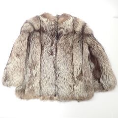 AA980 シルバーフォックス コート 一枚革 極上 高級 本毛皮 AA980 シルバーフォックス コート 一枚革 極上 高級 本毛皮