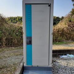 決まりました、仮設トイレ　