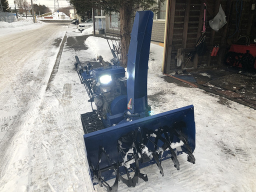 取り引き決定いたしました。ヤマハ除雪機 YT1090 10馬力 除雪幅90センチ 実働品