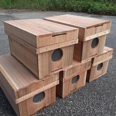 養蜂 巣箱 5箱セット