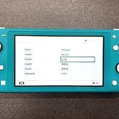 札幌【任天堂 Switch lite ターコイズ】ソフト2本付 HDH-001 世界の