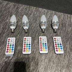 LED電球E17口金4個セット