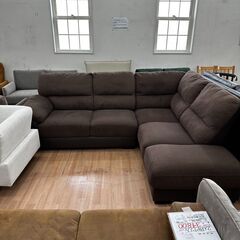 3人掛けソファ カウチソファ ニトリ オットマン付き そふぁ 幅240cm 定価129,000円💳自社配送時🌟代引き可💳※現金、クレジット、スマホ決済対応※【送料に設置込】