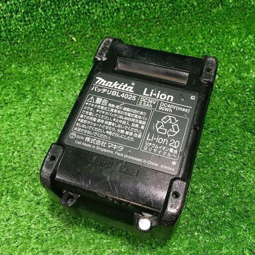 マキタ TD001G 充電式 40V インパクトドライバー バッテリー1個付き【市川行徳店】【店頭取引限定】【中古】