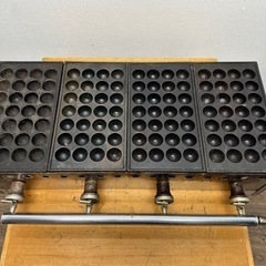 業務用 たこ焼き器 28穴 4連 都市ガス用 屋台 店舗
