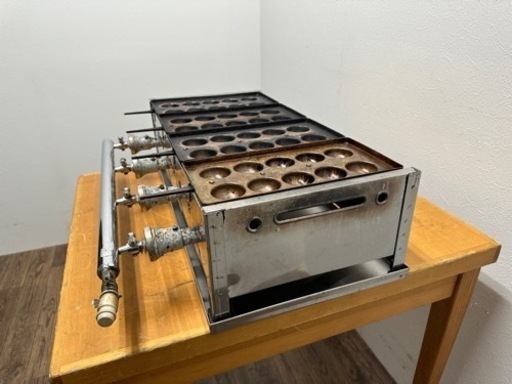 たこ焼き器18穴 銅板 4連