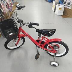J039★真っ赤な子供自転車(補助輪付き)★KIDS SHOW★...