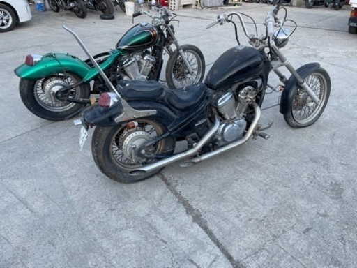 スティード400 2台セット　レストアベース  部品取り スティード400 2台セット レストアベース 部品取り Yahoo!オークション