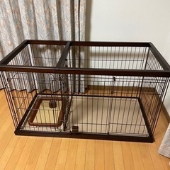 小型犬のゲージ、あげる人見つかりましたから中断