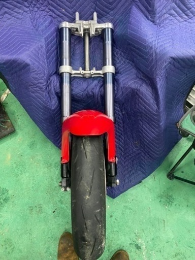RZ250足回りセット　ガンマ足回り流用物