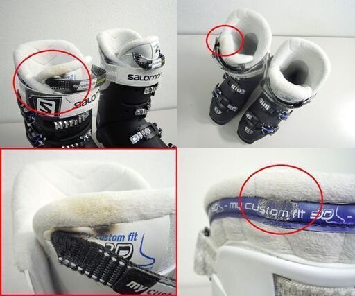 SALOMON スキーブーツ レディース X-PRO 70W 25.0-25.5cm アウトソール 296mm 4バックル サロモン ☆ 札幌市 北区 屯田