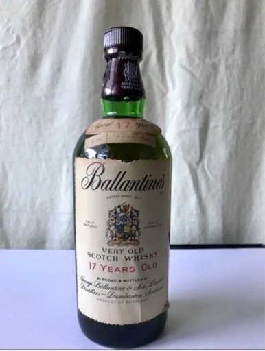 Ballantine's【バランタイン】 760ml 17年 ベリーオールド赤青旗 ...