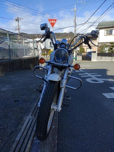 GZ125hs SUZUKI ビッグアメリカン！エンジンガード、パニアケース装備！ GZ125hs SUZUKI ビッグアメリカン！エンジンガード、パニアケース装備！