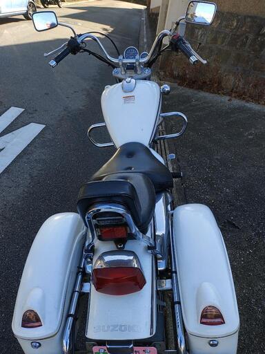 GZ125hs SUZUKI ビッグアメリカン！エンジンガード、パニアケース装備！ GZ125hs SUZUKI ビッグアメリカン！エンジンガード、パニアケース装備！