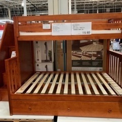 コストコ★2段ベッド(ダブル×シングル)