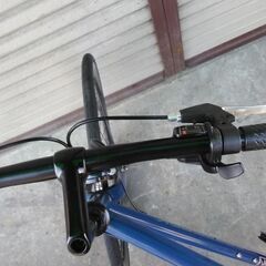 クロスバイク ROADMARK 6段変速 700 ダークブルー 配送無料