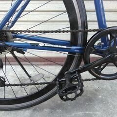クロスバイク ROADMARK 6段変速 700 ダークブルー 配送無料